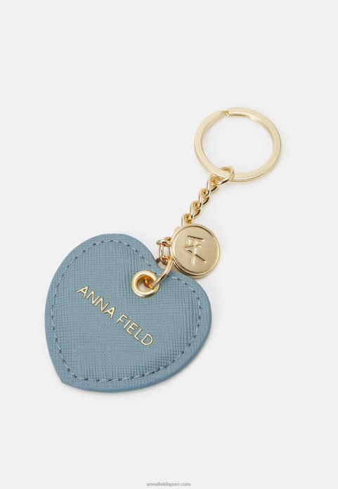 sievietes komplekts vizītkaršu turētājs zils 2LHT2664 Anna Field