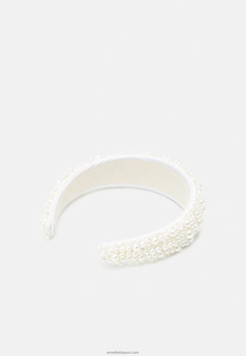 sievietes matu veidošanas aksesuārs balts 2LHT2666 Anna Field
