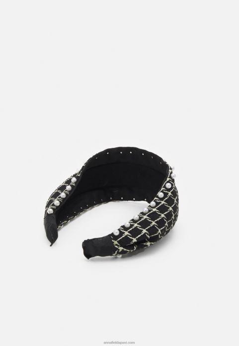 sievietes matu veidošanas aksesuārs melns 2LHT2667 Anna Field