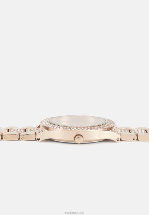 sievietes pulkstenis rozā zelta krāsā 2LHT2781 Anna Field