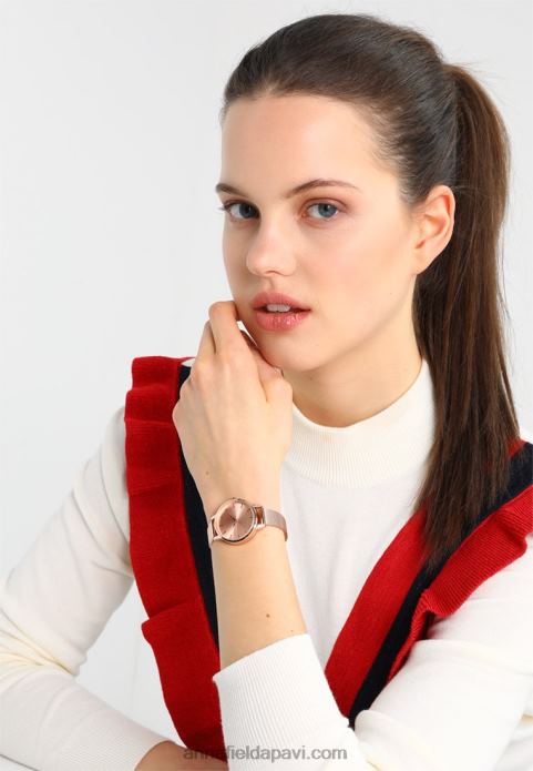 sievietes pulkstenis rozā zelta krāsā 2LHT2791 Anna Field