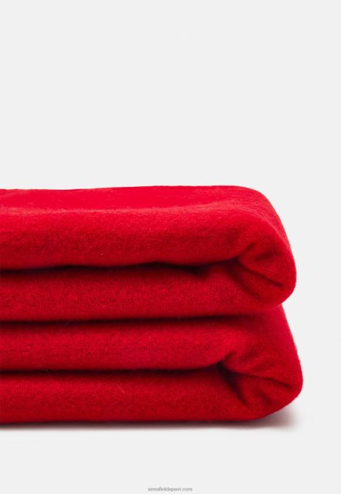 sievietes šalle sarkana 2LHT2827 Anna Field