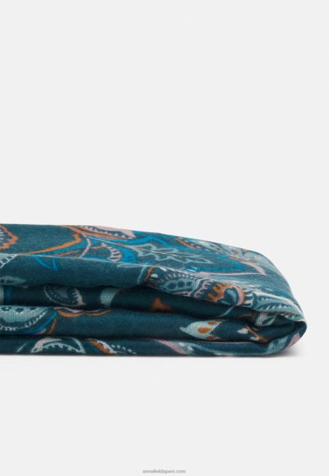 sievietes šalle zaļa 2LHT2830 Anna Field