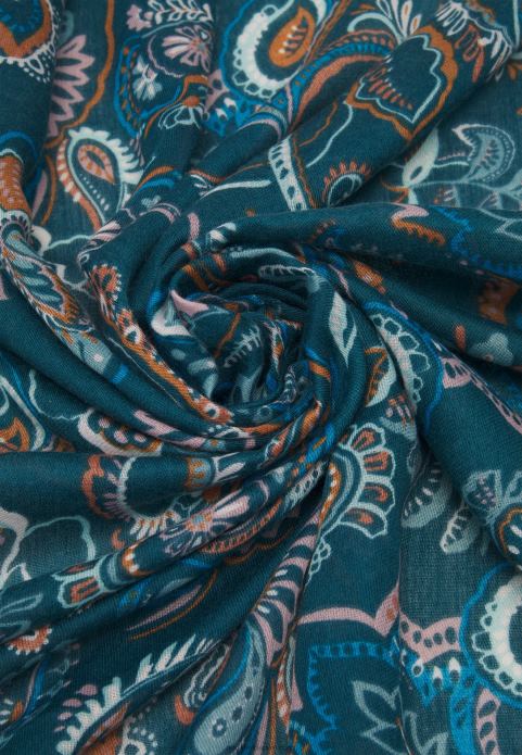 sievietes šalle zaļa 2LHT2830 Anna Field