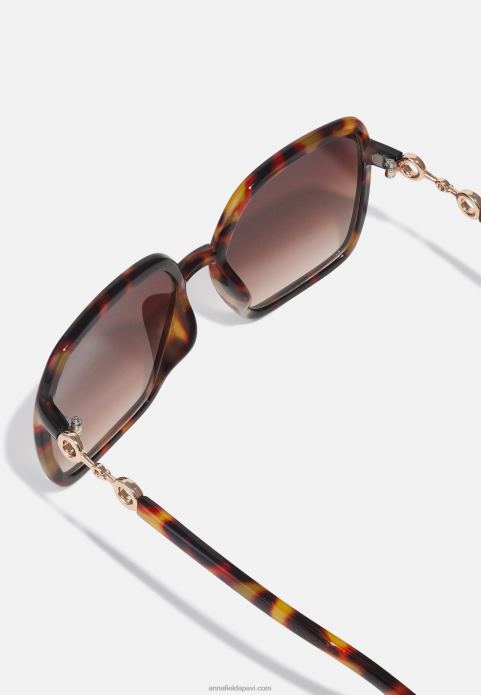 sievietes saulesbrilles brūnas 2LHT2696 Anna Field