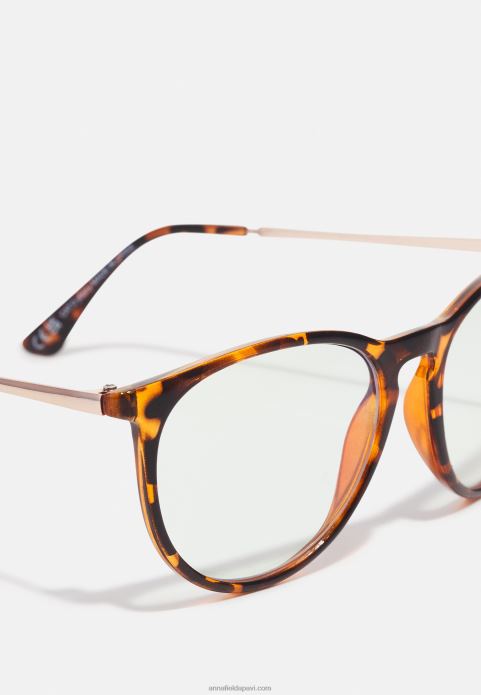 sievietes zili gaiši brilles brūnas 2LHT2851 Anna Field