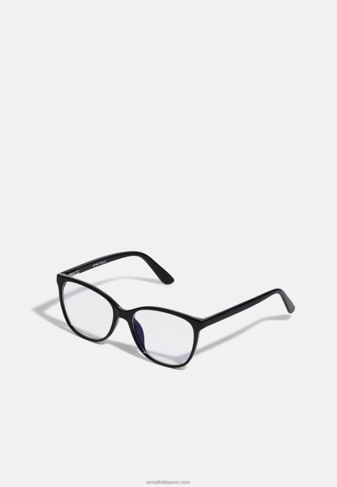 unisex saulesbrilles melnas 2LHT2682 Anna Field