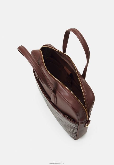 sievietes klēpjdatora soma brūna 2LHT2576 Anna Field