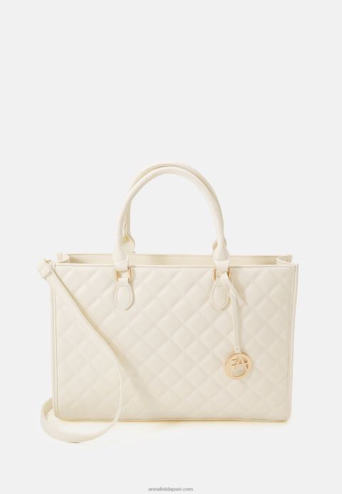 sievietes klēpjdatora soma gandrīz balta 2LHT2573 Anna Field