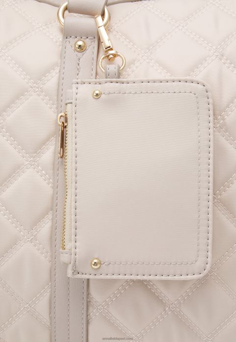 sievietes komplekts nedēļas nogales soma bēšs 2LHT2628 Anna Field