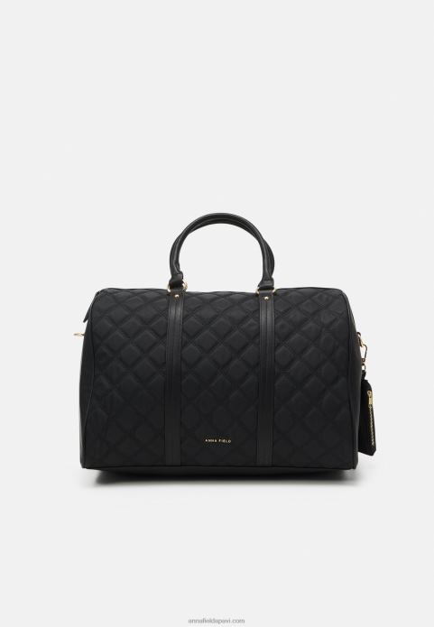 sievietes komplekts nedēļas nogales soma melna 2LHT2629 Anna Field