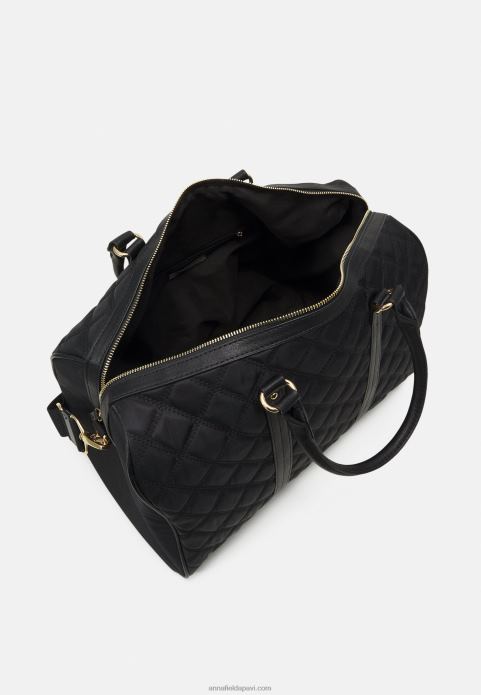 sievietes komplekts nedēļas nogales soma melna 2LHT2629 Anna Field