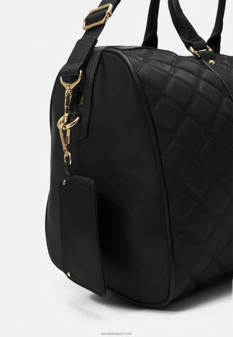 sievietes komplekts nedēļas nogales soma melna 2LHT2629 Anna Field