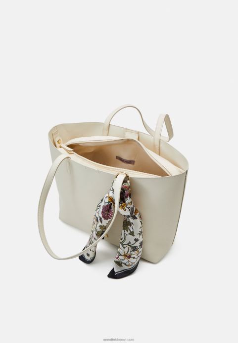 sievietes komplekts rokassomiņa gandrīz balta 2LHT2388 Anna Field