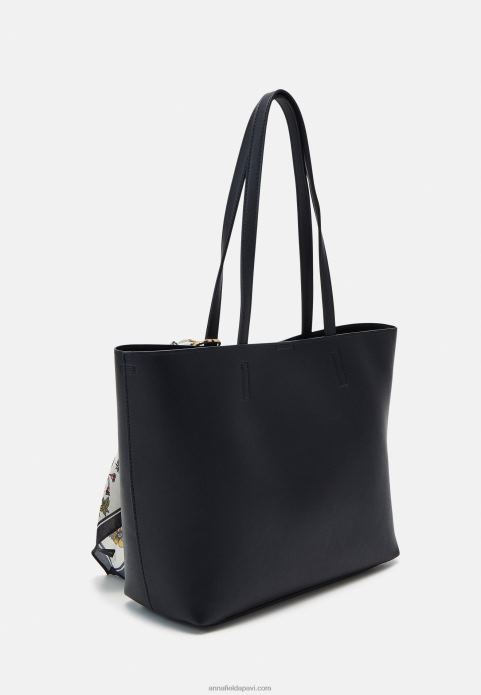 sievietes komplekts rokassomiņa melna 2LHT2367 Anna Field