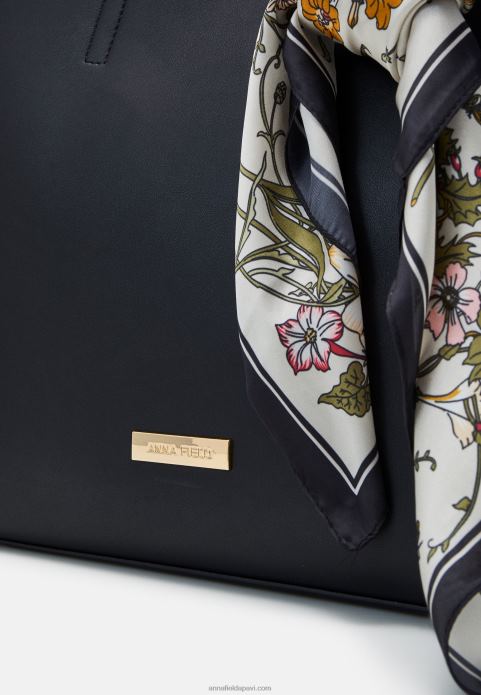 sievietes komplekts rokassomiņa melna 2LHT2367 Anna Field