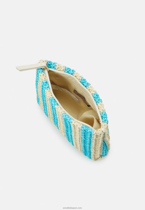 sievietes mazgāšanas soma bēša/zila 2LHT2646 Anna Field