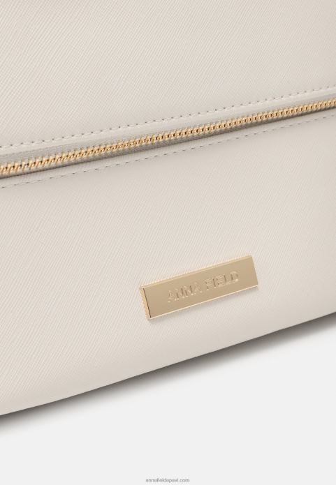 sievietes mugursoma 003 gandrīz balta 2LHT2595 Anna Field