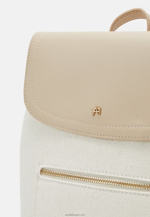 sievietes mugursoma bēša 2LHT2608 Anna Field