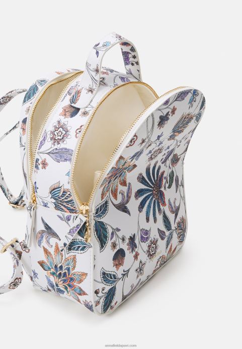 sievietes mugursoma balta 2LHT2603 Anna Field