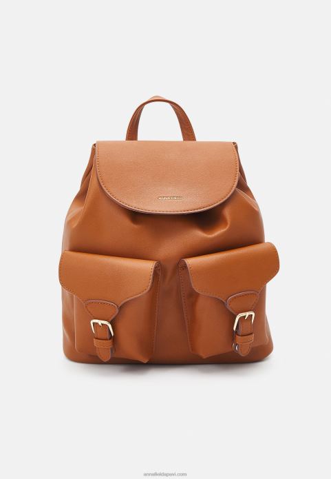 sievietes mugursoma brūna 2LHT2600 Anna Field