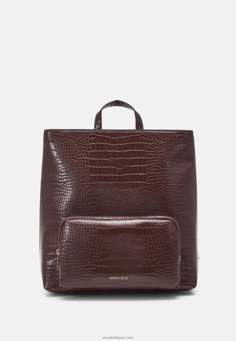sievietes mugursoma brūna 2LHT2607 Anna Field