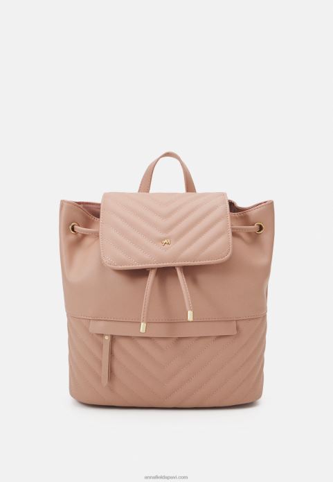 sievietes mugursoma gaiši rozā 2LHT2622 Anna Field
