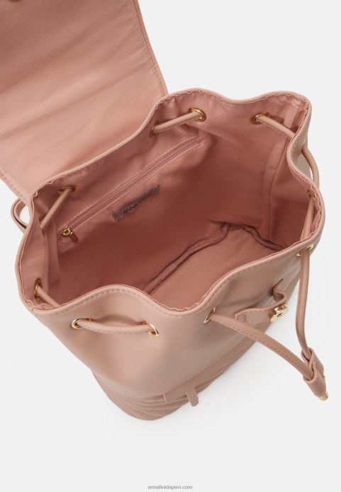 sievietes mugursoma gaiši rozā 2LHT2622 Anna Field