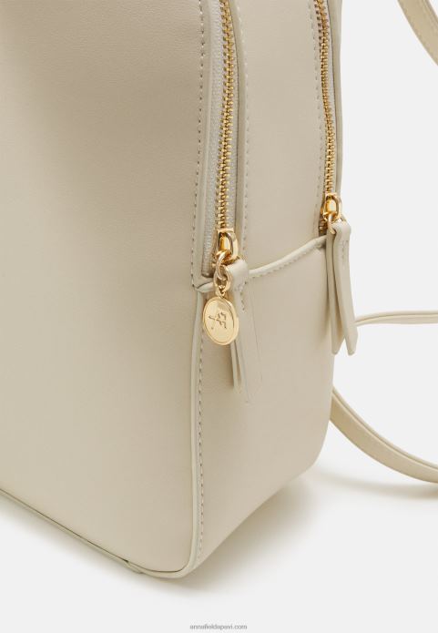 sievietes mugursoma gandrīz balta 2LHT2604 Anna Field