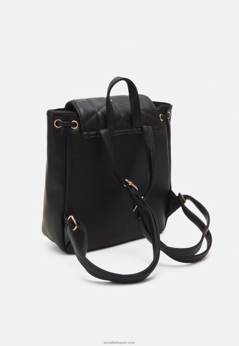 sievietes mugursoma melna 2LHT2611 Anna Field