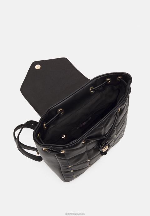 sievietes mugursoma melna 2LHT2611 Anna Field