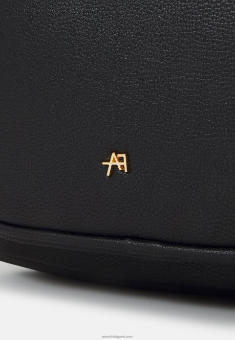 sievietes mugursoma melna 2LHT2615 Anna Field