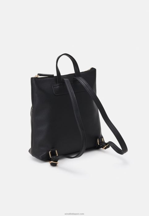 sievietes mugursoma melna 2LHT2620 Anna Field