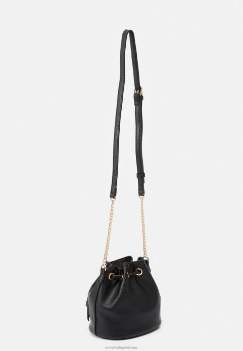 sievietes pāri ķermeņa soma 802 melna 2LHT2519 Anna Field