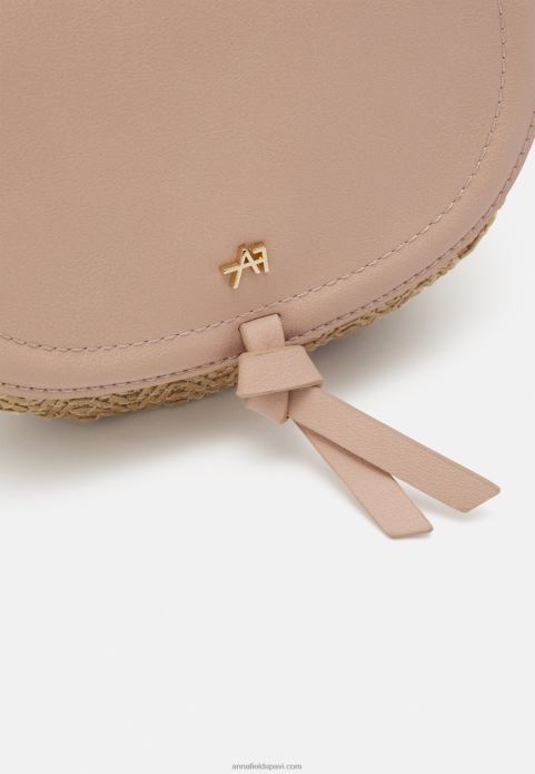 sievietes pāri ķermeņa soma bēša/rozā krāsā 2LHT2503 Anna Field