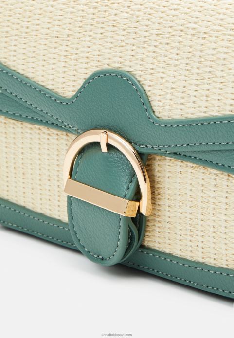 sievietes pāri ķermeņa soma zaļa 2LHT2526 Anna Field