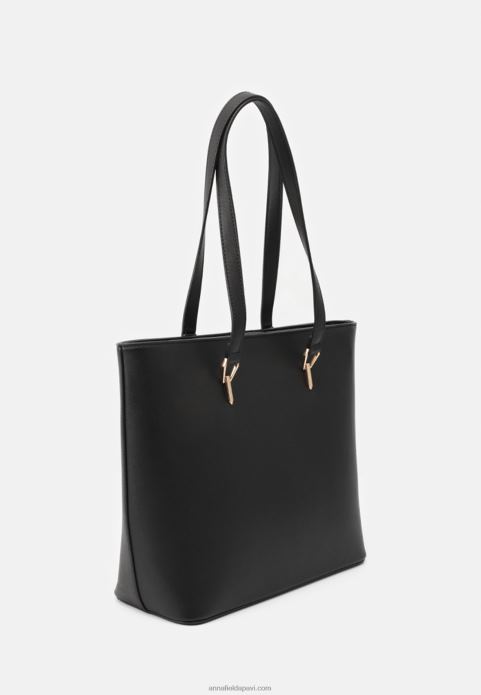 sievietes rokassomiņa 802 melna 2LHT2360 Anna Field