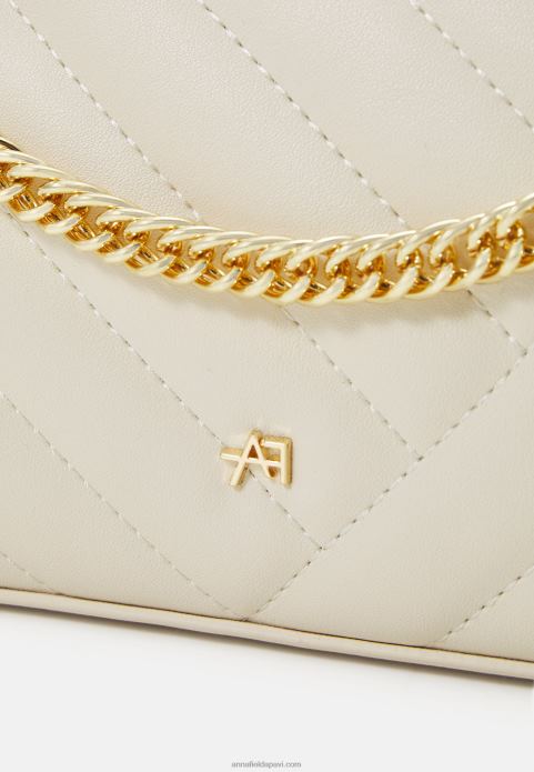 sievietes rokassomiņa bēša 2LHT2307 Anna Field