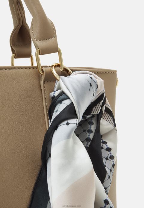 sievietes rokassomiņa bēša 2LHT2348 Anna Field