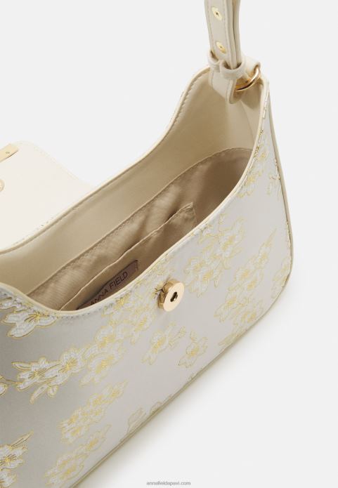 sievietes rokassomiņa balta 2LHT2283 Anna Field