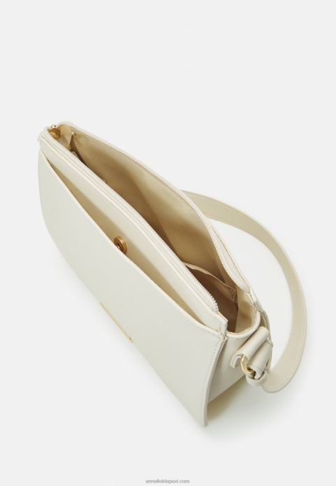 sievietes rokassomiņa balta 2LHT2340 Anna Field