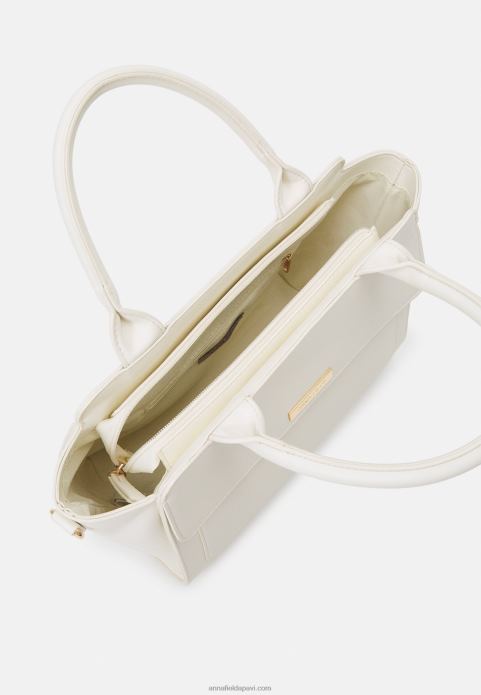 sievietes rokassomiņa gandrīz balta 2LHT2294 Anna Field