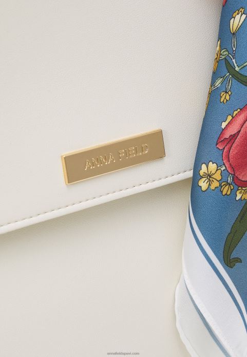 sievietes rokassomiņa gandrīz balta 2LHT2294 Anna Field