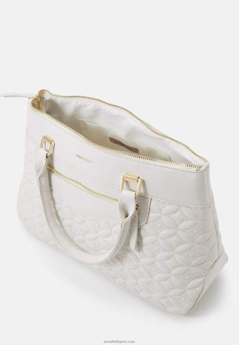 sievietes rokassomiņa gandrīz balta 2LHT2331 Anna Field