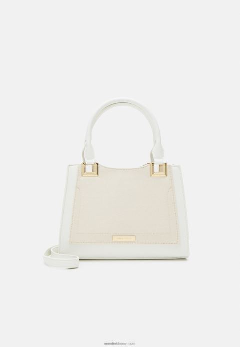 sievietes rokassomiņa gandrīz balta 2LHT2341 Anna Field