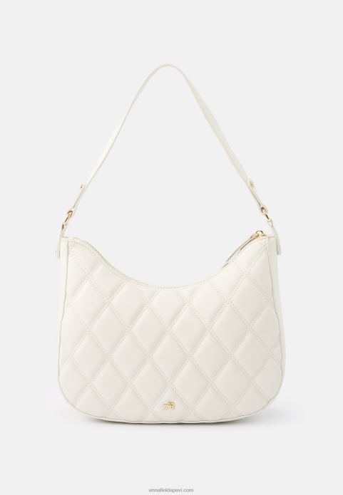 sievietes rokassomiņa gandrīz balta 2LHT2350 Anna Field