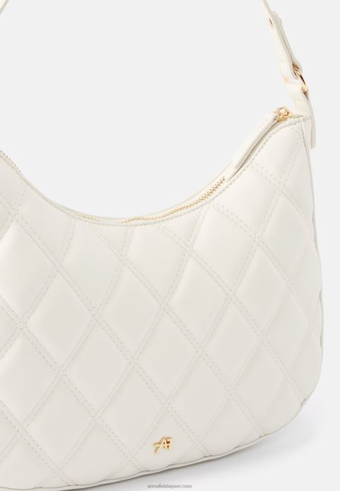 sievietes rokassomiņa gandrīz balta 2LHT2350 Anna Field