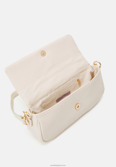 sievietes rokassomiņa gandrīz balta 2LHT2379 Anna Field