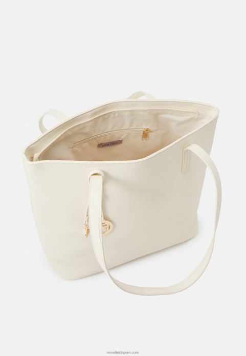 sievietes rokassomiņa gandrīz balta 2LHT2381 Anna Field