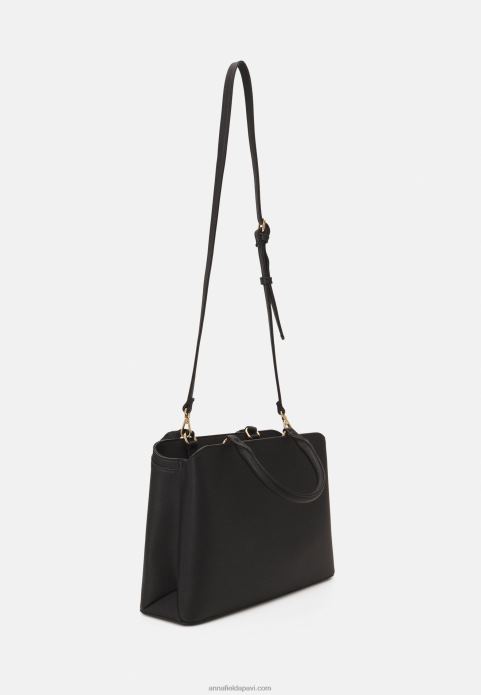 sievietes rokassomiņa melna 2LHT2281 Anna Field